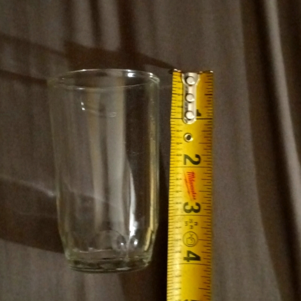 Small juice glass vintage